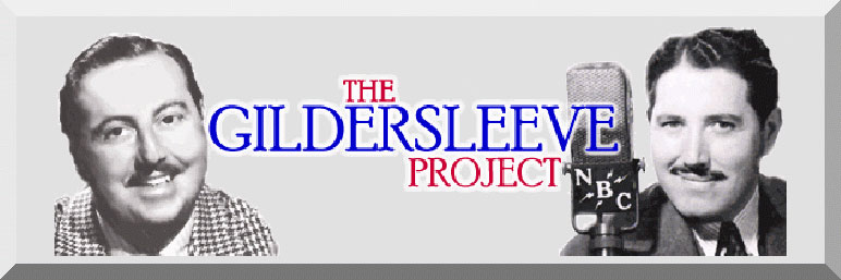The Gildersleeve                          Project